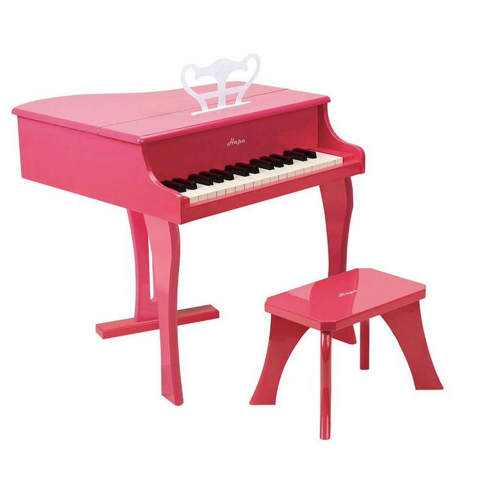 HAPE Музыкальная игрушка Рояль, розовый E0319_HP
