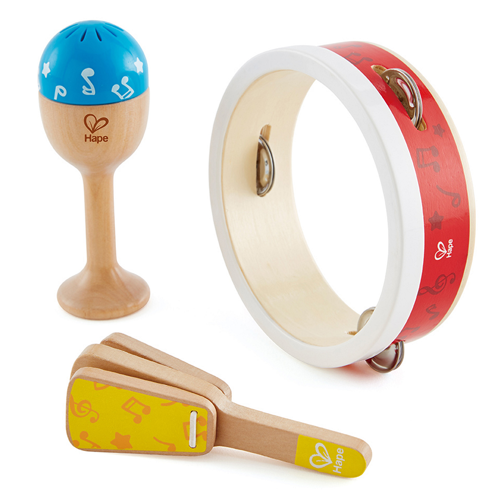 HAPE Музыкальная игрушка "Детский набор перкуссионных инструментов"  E0615_HP
