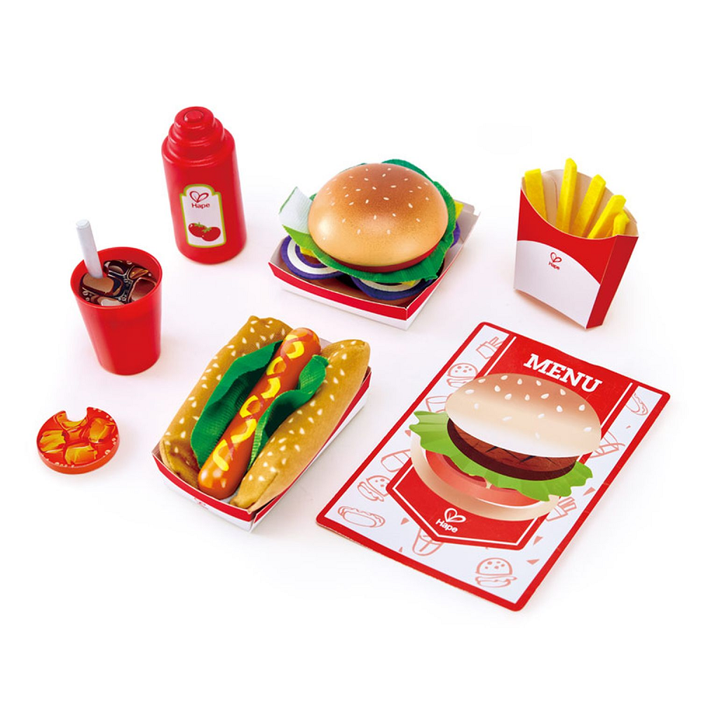HAPE Игровой набор Fast Food E3160_HP