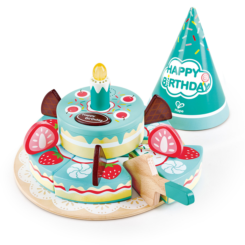 HAPE Торт игрушка "Счастливого дня рождения E3180_HP