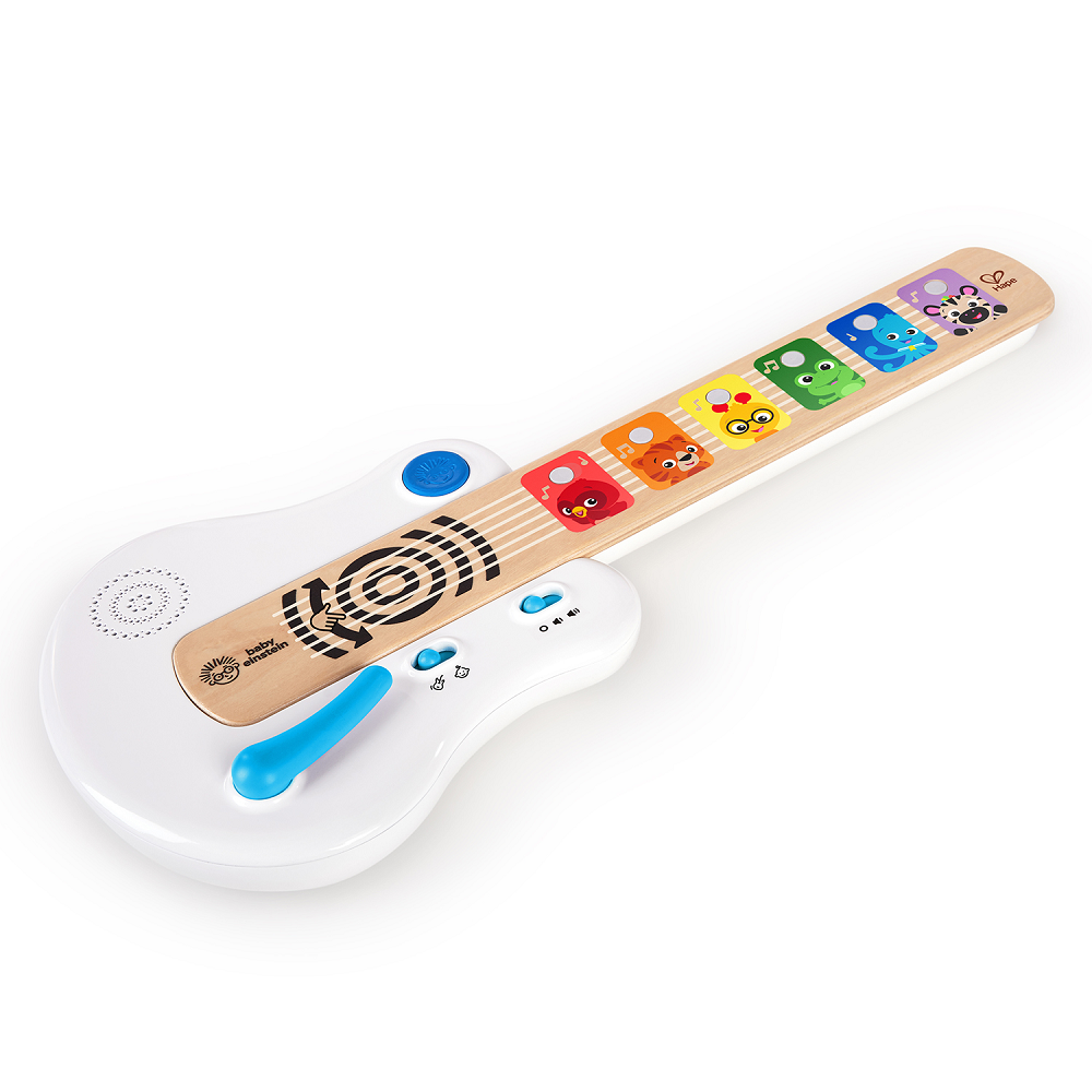 HAPE Серия Волшебное прикосновение - Музыкальная игрушка для малышей "Гитара", сенсорная, белая 12396_HP
