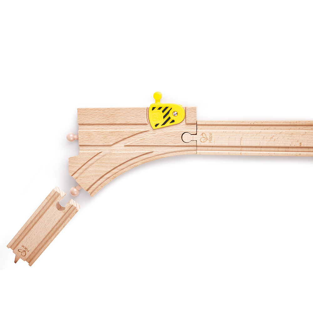 HAPE Элементы игрушечной железной дороги - Развилки с переключателем направления, 2 предмета E3781_HP
