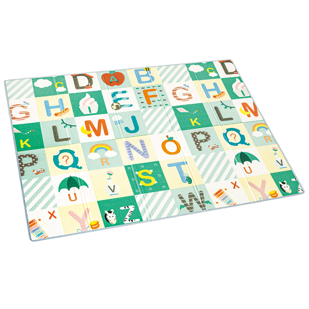 HAPE Детский развивающий игровой коврик с алфавитом, 177х146см. E0120_HP
