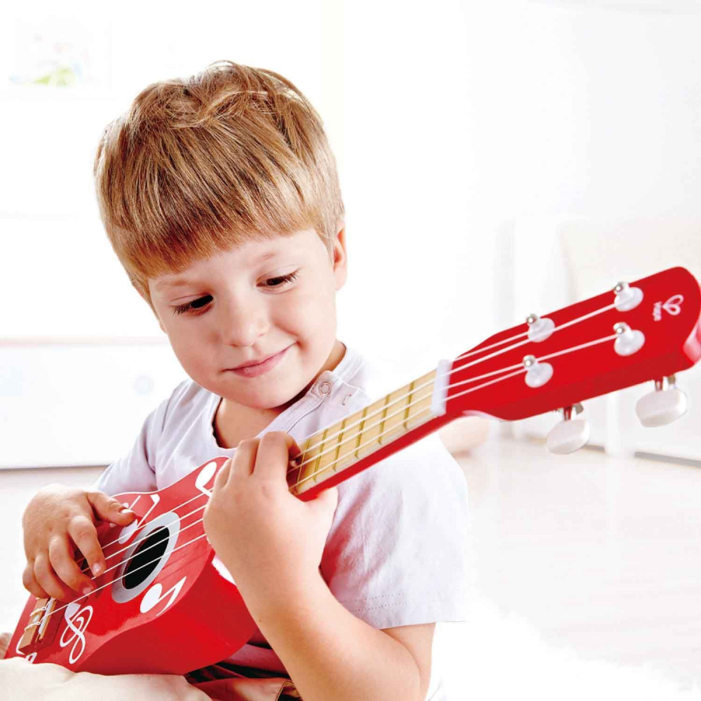 HAPE Музыкальная игрушка Гавайская гитара Красный E0603_HP