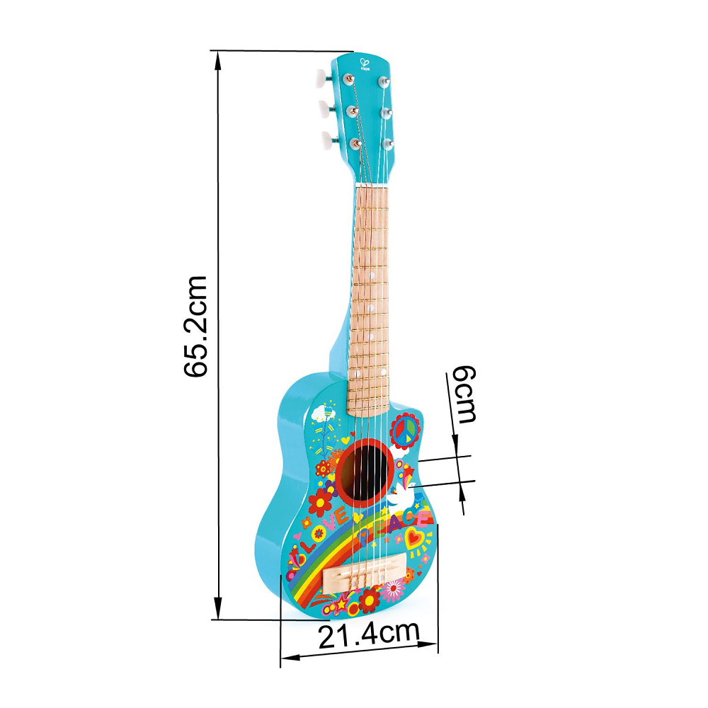 HAPE Музыкальная игрушка Гитара Цветы E0600_HP