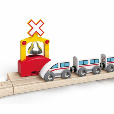 HAPE Элемент игрушечной железной дороги - Автоматический сигнал поезда на переезде E3706_HP