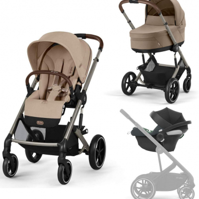 Коляска 3 в 1 Cybex Balios S Lux 2025