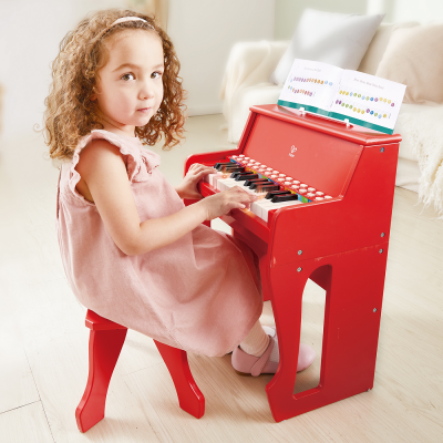 HAPE Музыкальная игрушка Пианино с табуреткой E0629_HP E0630_HP