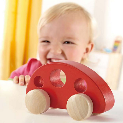HAPE Игрушка каталка для малышей "Машинка Минивэн" E0052_HP