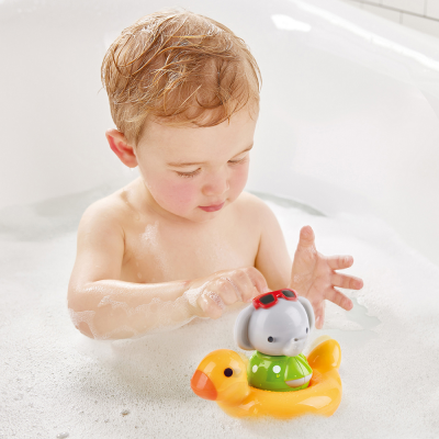 HAPE Заводная плавающая игрушка для ванны Слоник E0222_HP