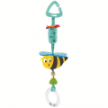 HAPE Серия "Малышам" - игрушка для новорожденных - подвеска-держатель для соски "Пчелка" E0022_HP