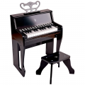 HAPE Музыкальная игрушка Пианино с табуреткой Черный E0629_HP